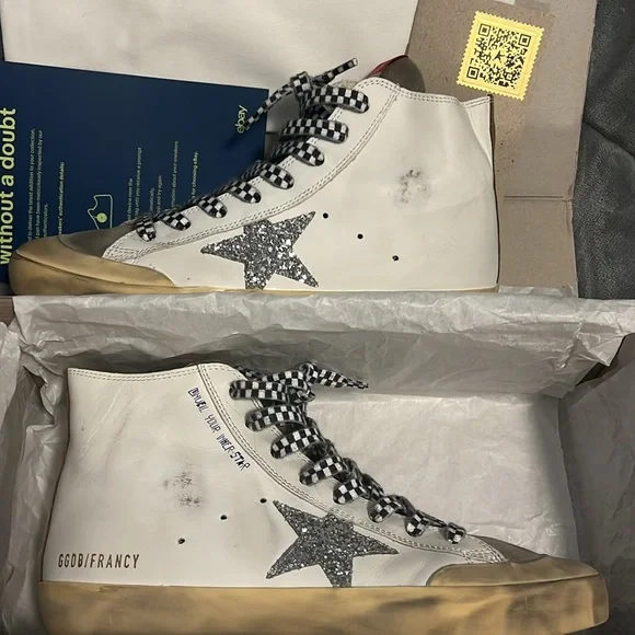 Brand new in box Golden Goose high tops size 39 - Picture 4 of 12